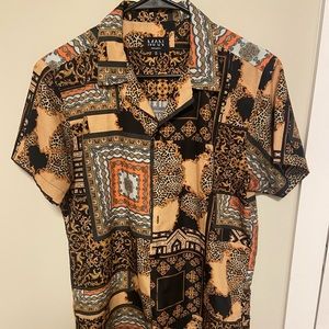 Patterned Button Down